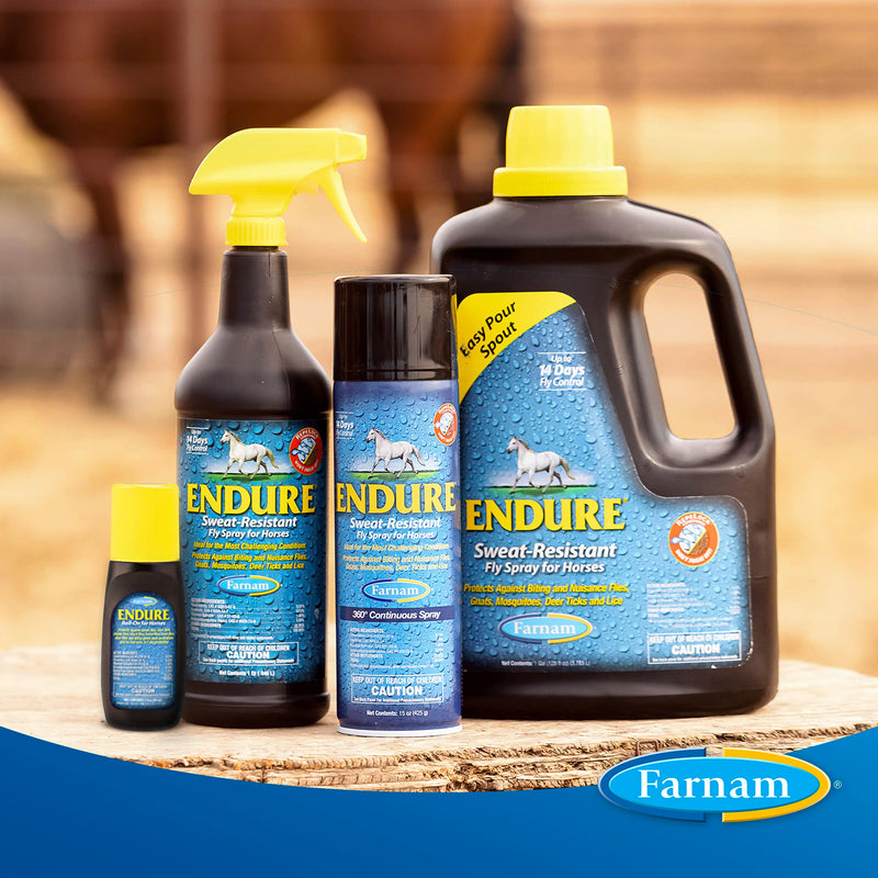 Farnam Endure Roll-On Fly Repellent for Horses, for Sensitive Areas, 3 Ounces 3 oz. Roll On - PawsPlanet Australia