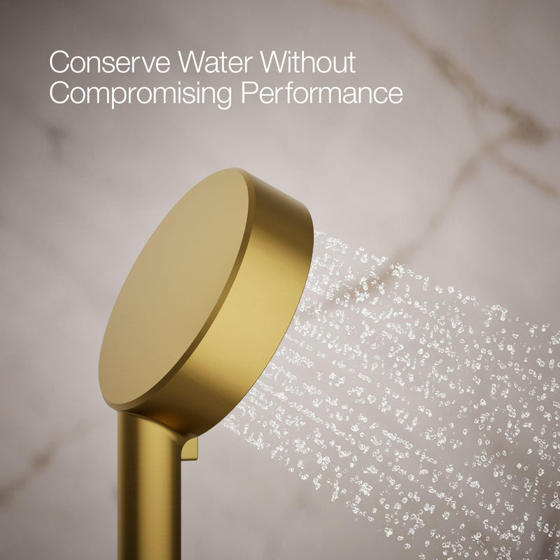 Kohler 72415-G-2MB Awaken® G110 Three-function handshower, 1.75 gpm, Vibrant Brushed Moderne Brass