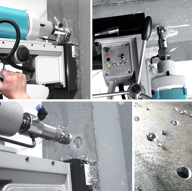 UpJiaflarish TCT Carbide Annular Cutter，Mag Drill Bits with 2-3/8" Cutting Diameter, 2" Depth of Cut, 3/4" Weldon Shank for Magnetic Drill Press 2-3/8" * 2"
