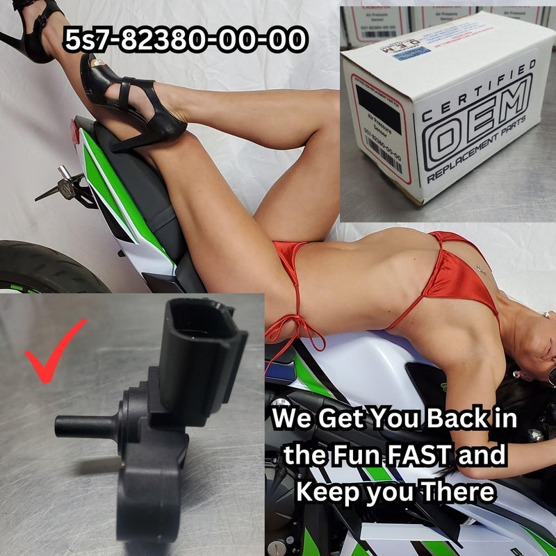 (2025 Updated Version) Certified OEM Replacement Parts 5S7-82380-00-00 Pressure Sensor 100% Guaranteed - U.S. Real World Tested Approved Fits Many Yamaha Waverunner Bike ATV UTV Boats Snow