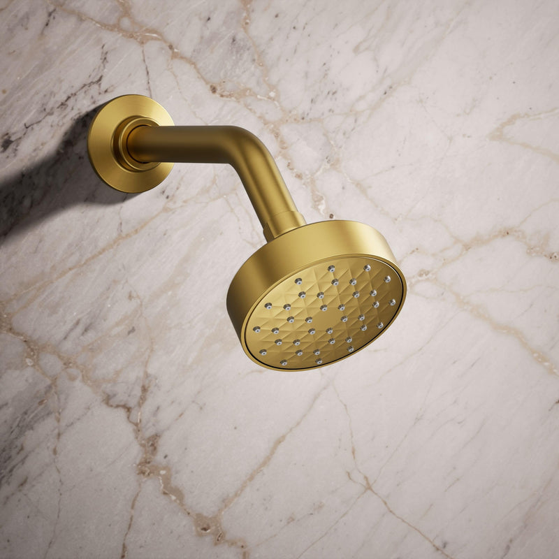 Kohler 72417-Y-2MB Awaken® G90 Single-function showerhead, 2.5 gpm, Vibrant Brushed Moderne Brass