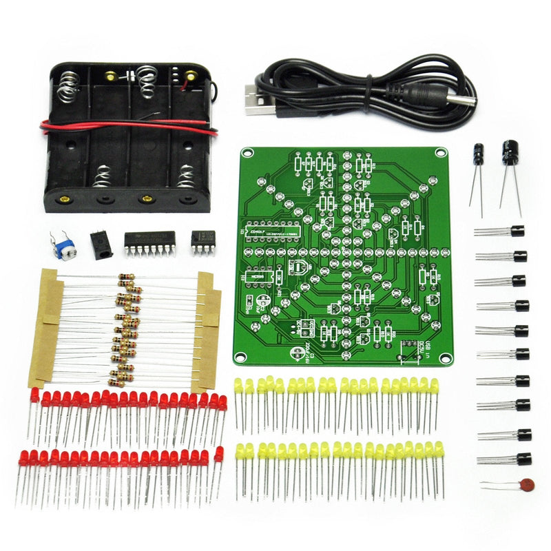 Gikfun Electronic LED Flashing Lights Soldering Practice Board PCB DIY Kit EK1874