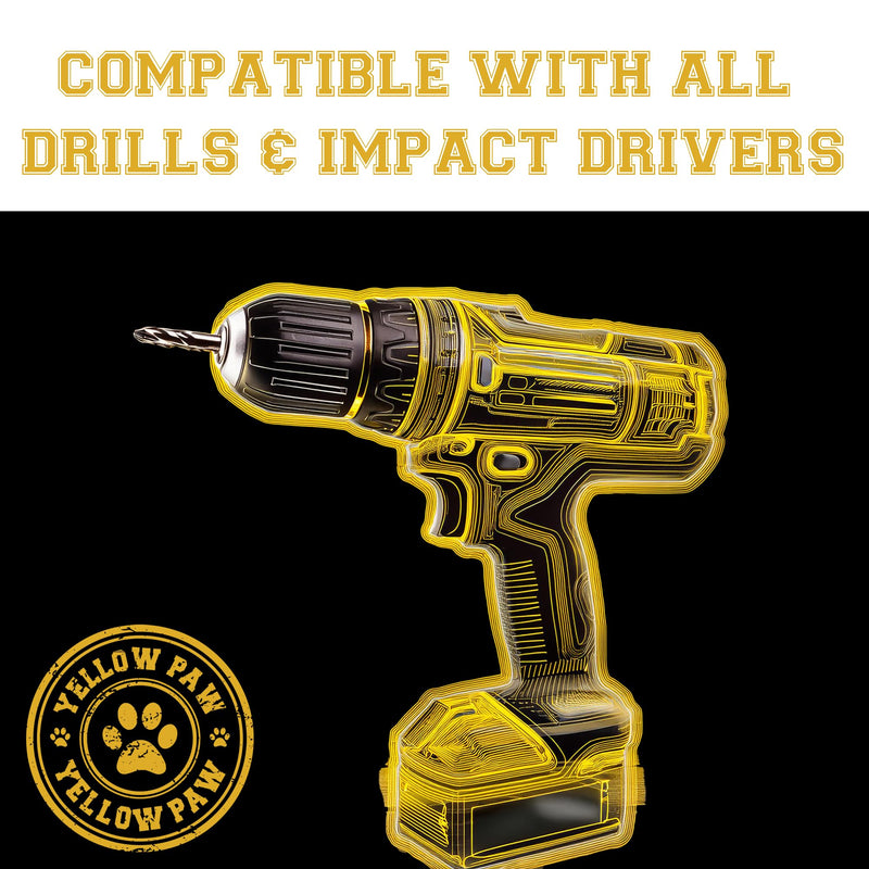 3/32 Inch Drill Bit (3 Pack) Industrial Grade M35 Cobalt Titanium Aluminum Nitrite - 3/32" Diameter & Total Length of 2-1/4" with Working Length of 1-1/4" Easily Drill Into Metal, Steel, & Aluminum 3/32"