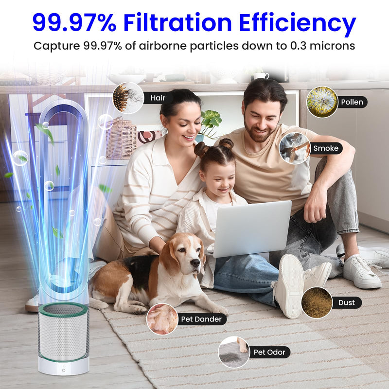 TP01 TP02 Filter Replacement for Dyson Tower Pure Cool Link Air Purifier 2 Pack