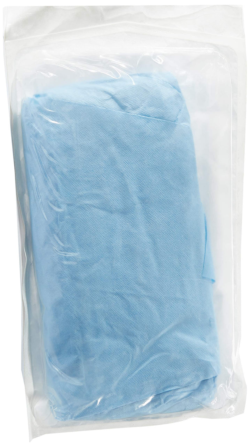 Medline Standard Sterile Disposable OR Towels, Blue, 27" Length, Pack of 2