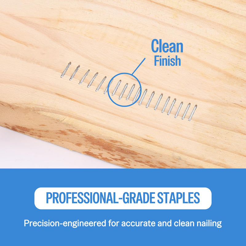 meite 22G71S516 22 Gauge 71 Series 3/8-Inch Crown 5/16-Inch Leg Length Galvanized Upholstery Staples for Fine Wire Staplers 10,020pcs/Box (1 Box) 1