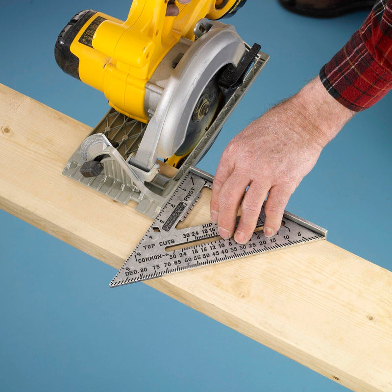 Swanson Tool Co S0101 7 Inch Speed Square, Blue, (Pack of 50) 7 inch (Pack of 50)