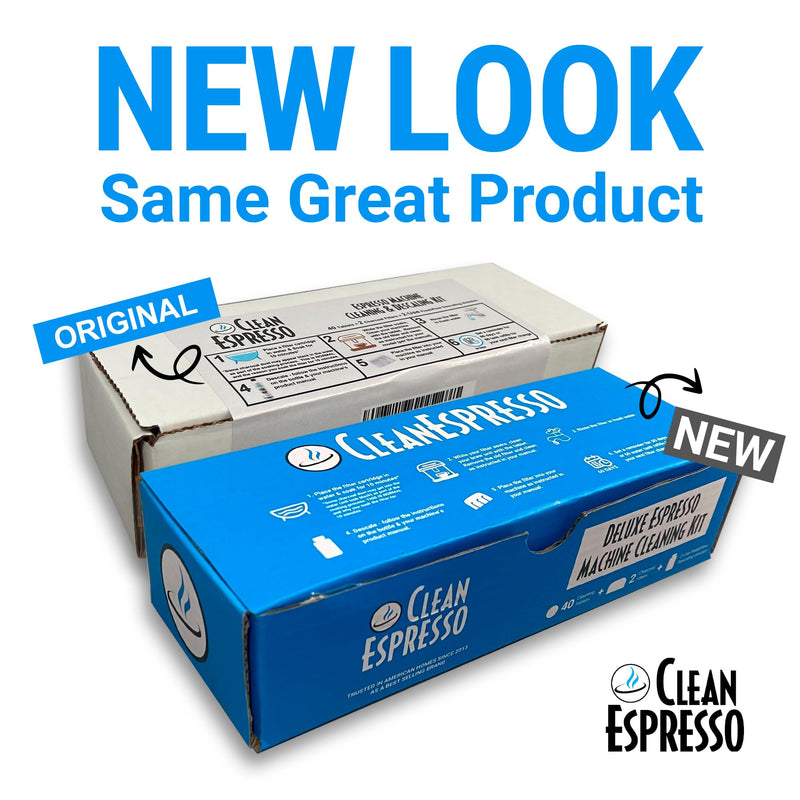 CleanEspresso - Designed For Breville Cleaning Kit - 40 Breville Compatible Cleaning Tablets + 2 Espresso Machine Water Filters + 2-Use Descaler - Espresso Machine Accessories