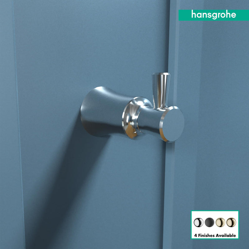 hansgrohe Hook 2-inch Single Hook in Chrome, 04788000