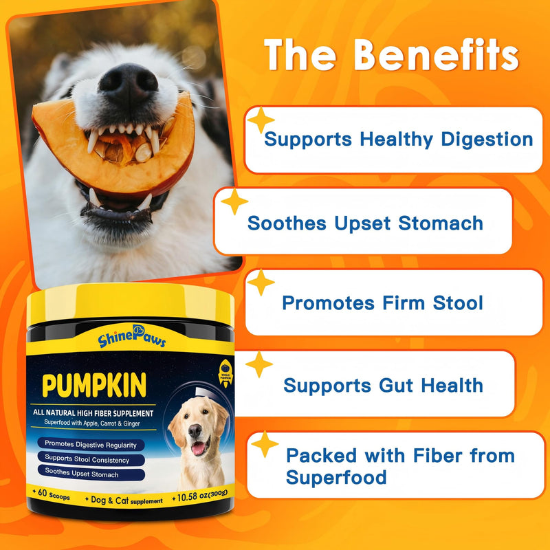 Dog Vitamins Powder & Pumpkin Powder