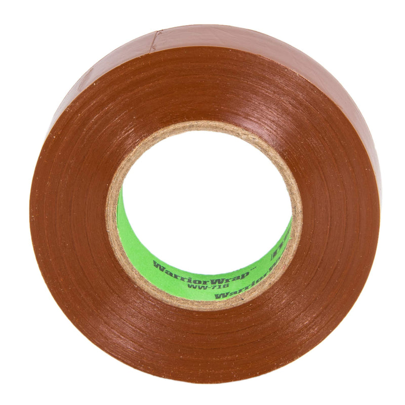WarriorWrap General 3/4 in. x 60 ft. 7 mil Vinyl Electrical Tape, Brown