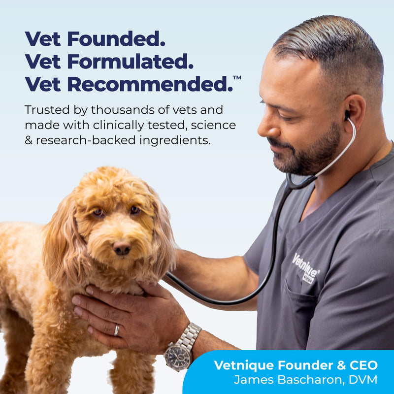 Vetnique Oticbliss Cat & Dog Ear Infection Treatment Drops - with 1% Hydrocortisone & MicroSilver BG for Dog Yeast Ear Infections - Vet Recommended Cat & Dog Ear Cleaner for Itchy Ear Relief MicroSilver Drops 1.8oz - PawsPlanet Australia
