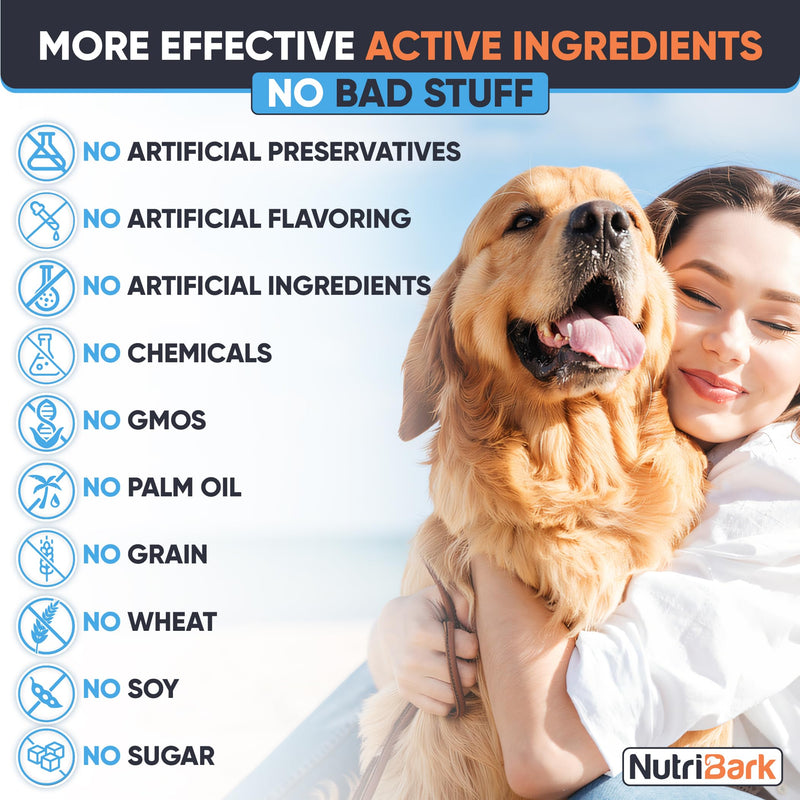 Senior Dog Joint Supplement -1000mg Glucosamine for Dogs -Advanced Hip & Joint Support Chews w/Glucosamine, Chondroitin, MSM, Turmeric & Omega 3 for Pain & Inflammation Relief, Improved Mobility - PawsPlanet Australia