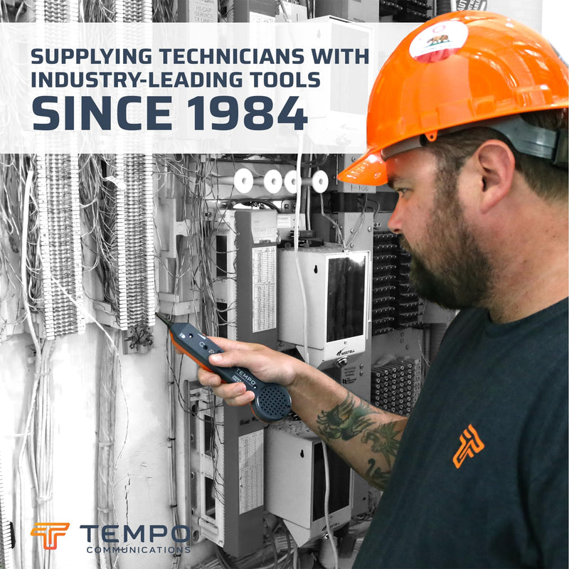 TEMPO Communications DFE100 Drop Fiber Enclosure Kit - Install Fiber Optic Cable Splices, Repair or Reconnect Fiber Optic Cables (Pro Grade)