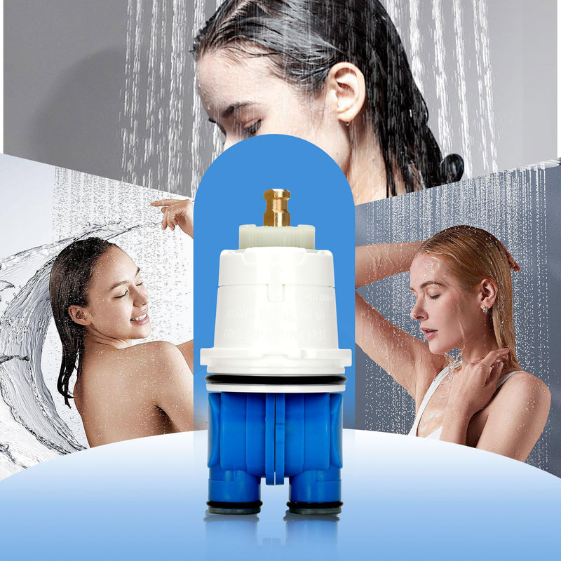 RP19804 Shower Cartridge Compatible with Delta Faucet 1300/1400 Series Tub and Shower Valves, RP19804 Cartridge Replacement Fits Select Monitor Valves 1993-2007 (2 PCS) RP19804(2Pack)