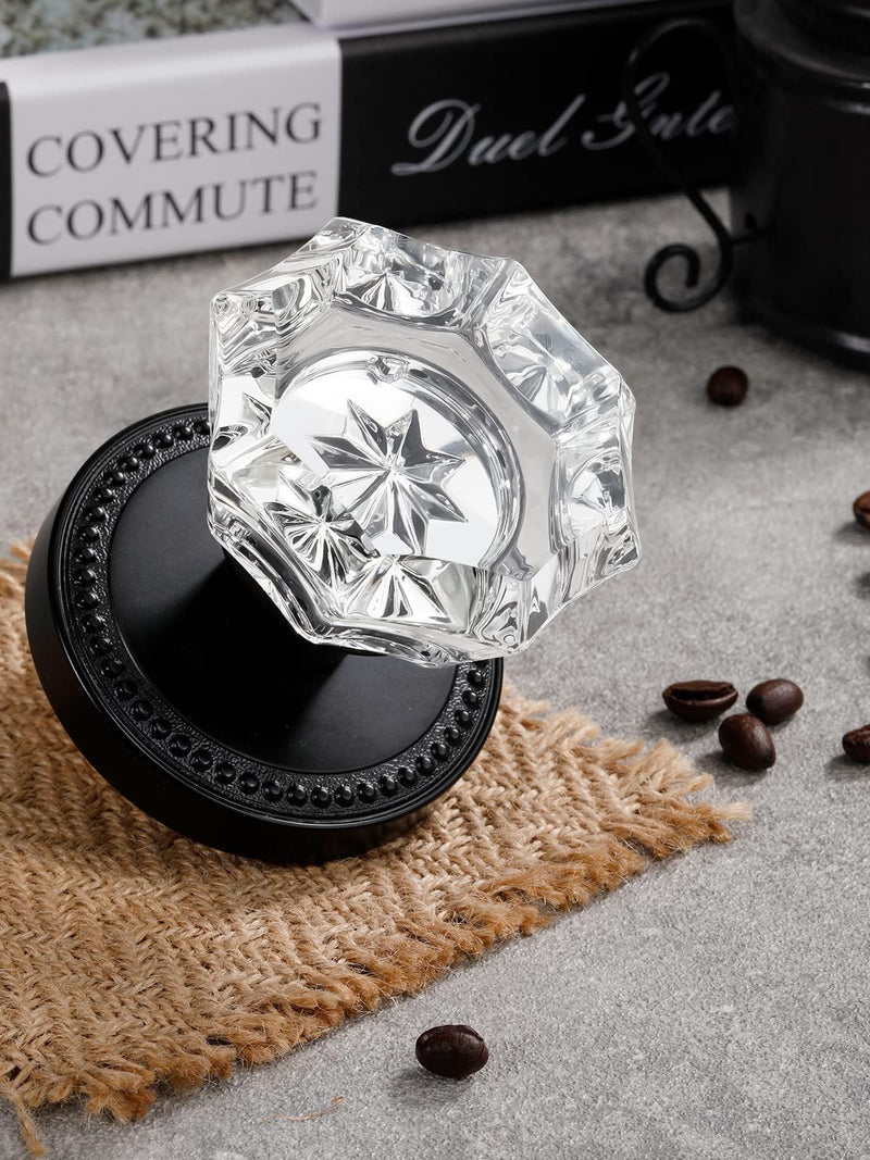Black Dummy Door Knobs Interior Black Dummy Handle Single Sided Decorative 1 Pack