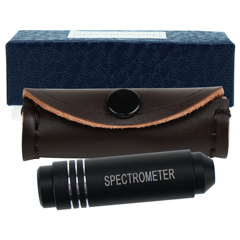 Enhance Your Gemstone Identification with The Handheld Diffraction Spectroscope and Heavy Duty Calcite Dichroscope - Essential Tools for Gemologists and Jewelers