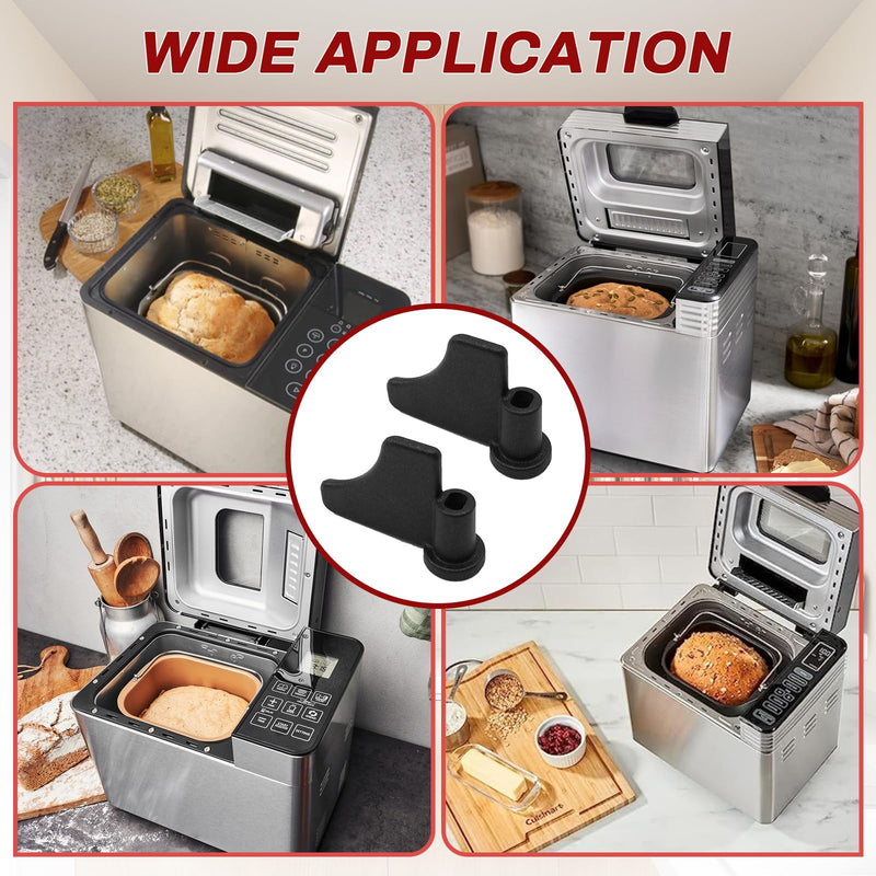 2-Pack CBK-110KP Kneading Paddle for Cuisinart Bread Maker Machine - Fits Model CBK-110 & CBK-110P1 Bread Machine Paddle Replacement 2-Pack