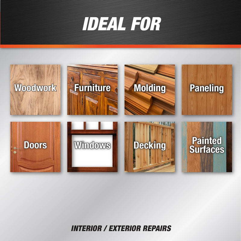 DAP 542 Series 00542 Pt Natural Plastic Wood-X w/Drydex, 16 OZ