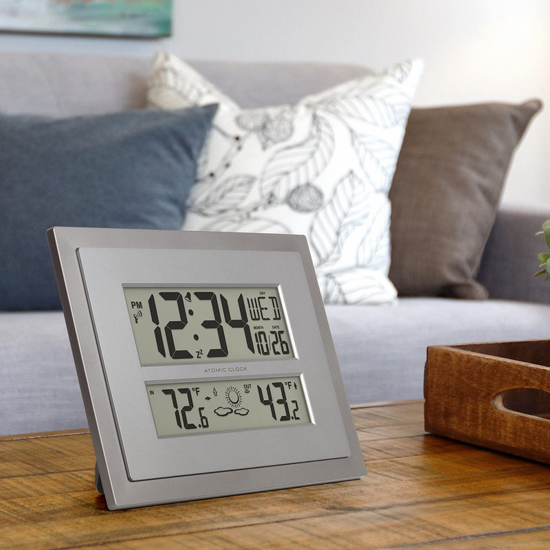 La Crosse Technology Atomic Wall/Table Clock (512-85937) Weather Station
