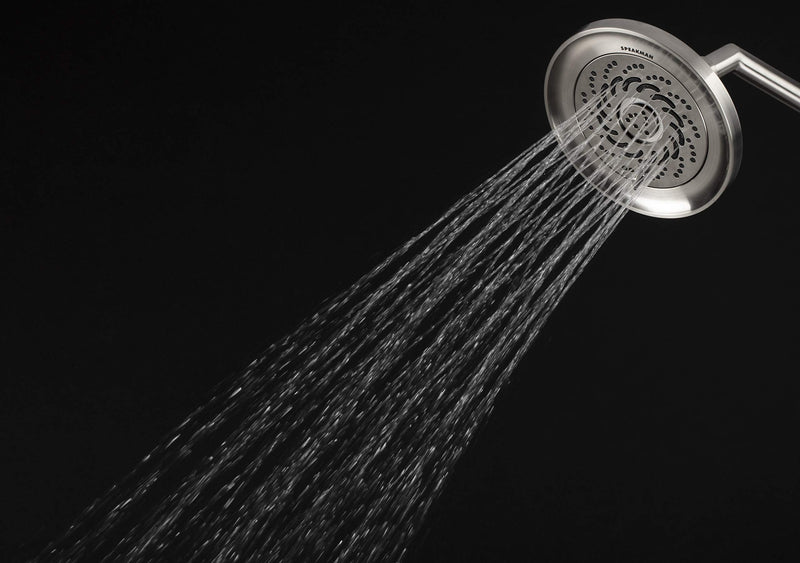 Speakman S-5002-E2 Rainier Exhilaration High Pressure Fixed Shower Head, 2 GPM, Polished Chrome
