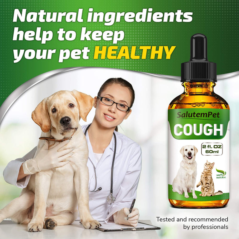 Dog Cough - Kennel Cough - Dog Allergy Relief - Supplements for Dogs & Cats Health - Allergy Relief Immune Supplement for Dogs - for Dry, Wet & Barkly Pet Cough - PawsPlanet Australia