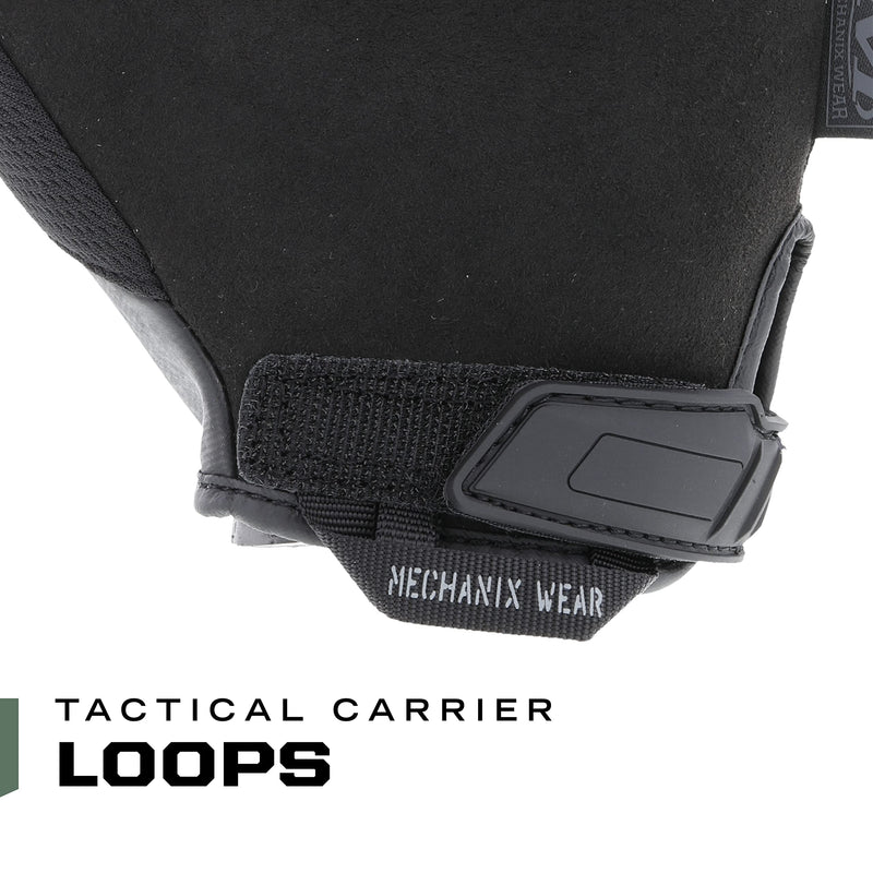 Mechanix Wear: Tactical Specialty Pursuit D5 Cut Resistant Covert Work Gloves (Medium, All Black) Medium