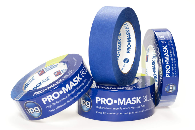 IPG PMD24 Blue ProMask, 14-Day Painter's Tape, 0.94" x 60 yd Single Roll