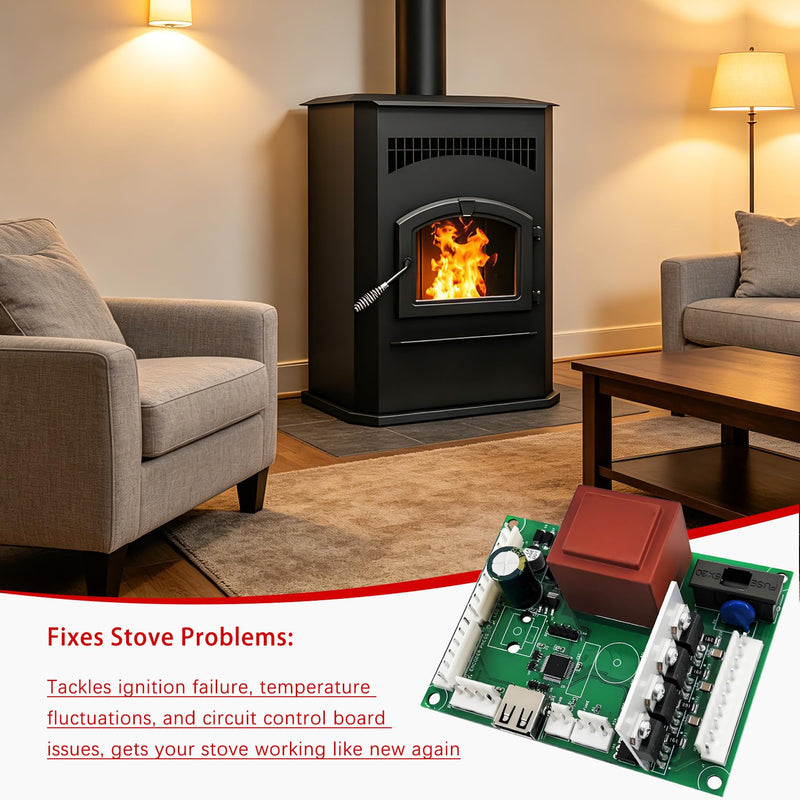 SRV7077-050 SRV7077-051 Control Board for Pellet Stove PP130 PH50PS