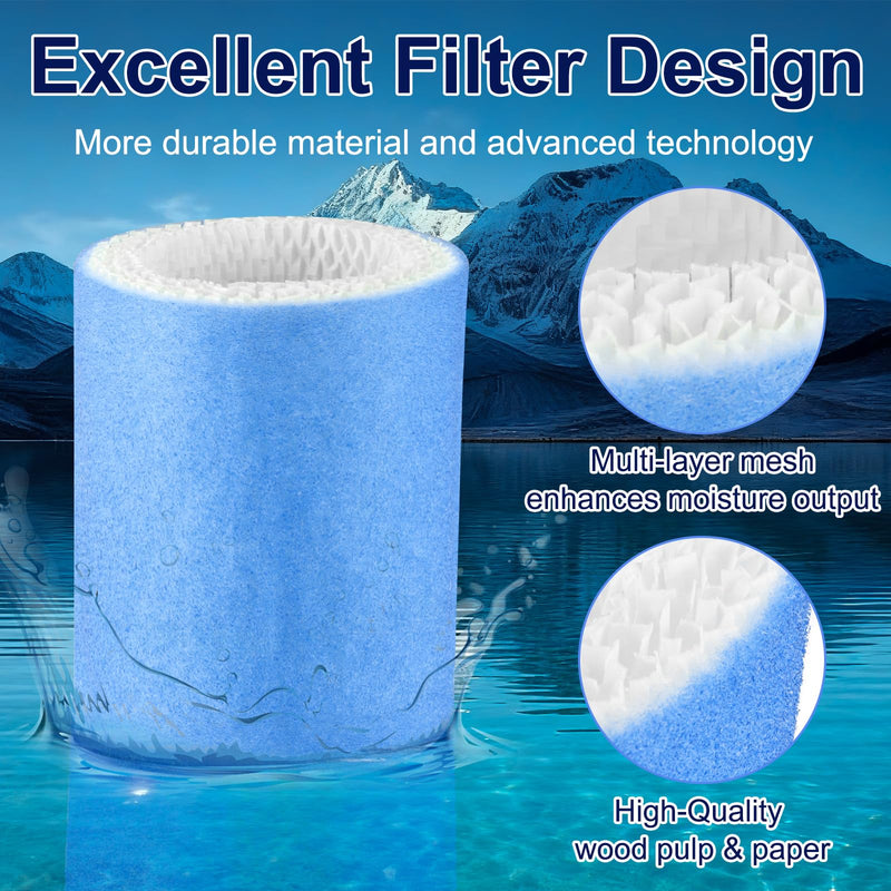 Humidifier Filter Replacement Compatible with Canopy Bedside and Nursery Blue-4