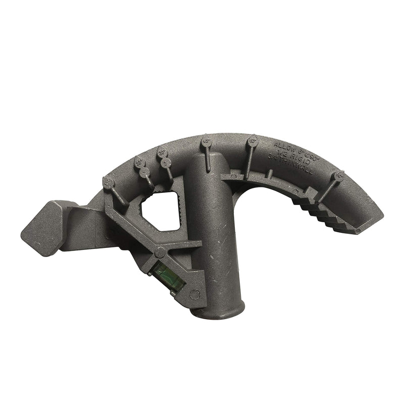 1/2" Rigid and 3/4" Thin Wall Conduit Hand Bender (3/4" Threaded Pipe Handle)