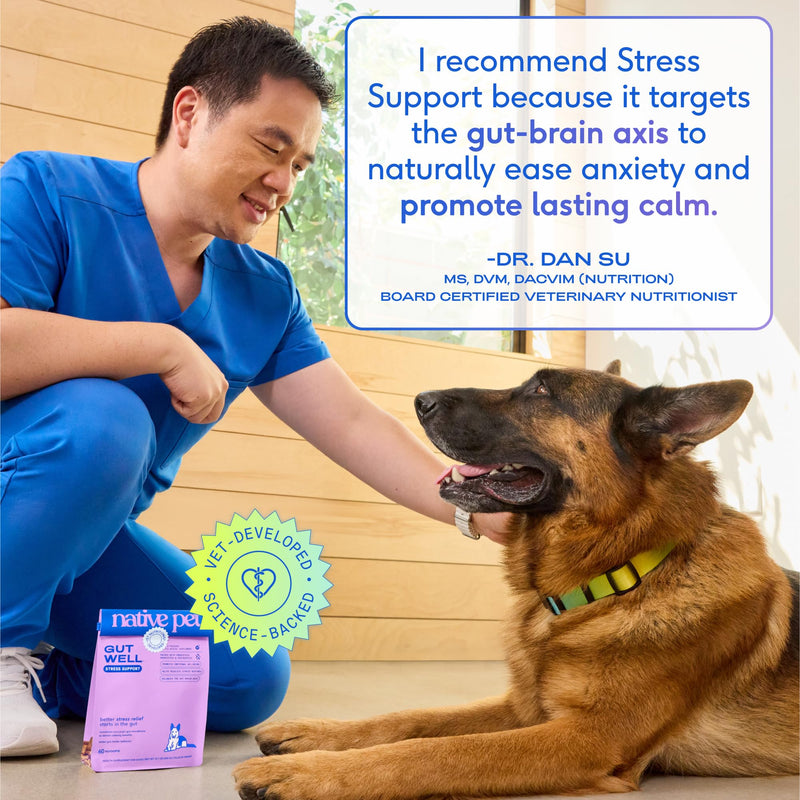 Native Pet Daily Wellness Bundle & Dog Anxiety Relief – 11-in-1 Vitamins and Supplements, Omega 3 Fish Oil for Dogs & Calming Supplement for Gut, Skin, Coat, Joint & Immune Support
