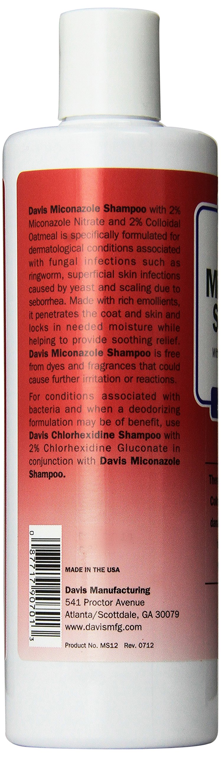 [Australia] - Davis Miconazole Pet Shampoo, 12-Ounce 