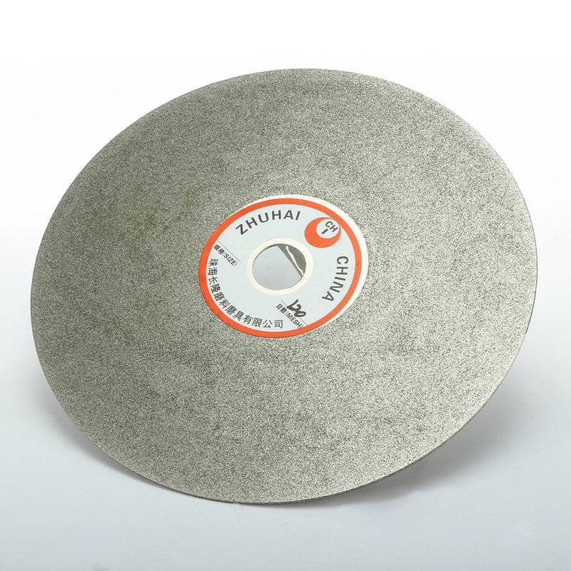 uxcell 6-inch Grit 120 Diamond Coated Flat Lap Wheel Grinding Disc Polishing Tool 120 Grit