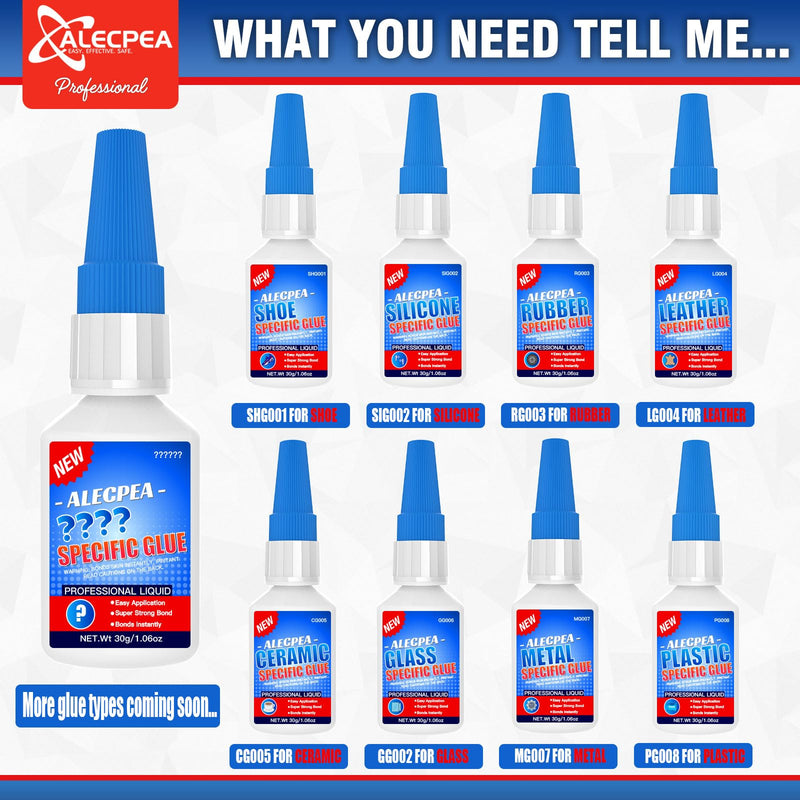 30g Shoe Glue - Ultimate Strength Adhesive for for Soles Boots Sneakers Heels Hiking Shoes Leather Handbags - Quick Set in 15 Seconds 30g/1Pack