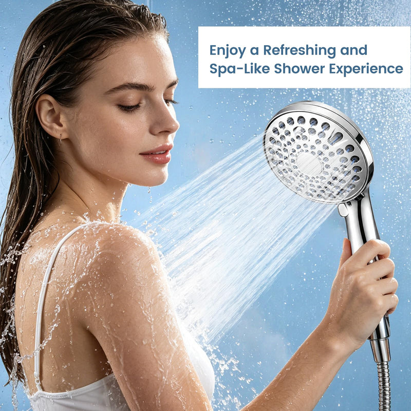 4 Pack Shower Filters Compatible with MakeFit Handheld Shower Head SSJ781/DSSJ781/ DSSJ781-01/DSS1581, Replacement Water Softener Filters Beads for Hard Water Remove Chlorine, Reduces Dry Itchy Skin 4