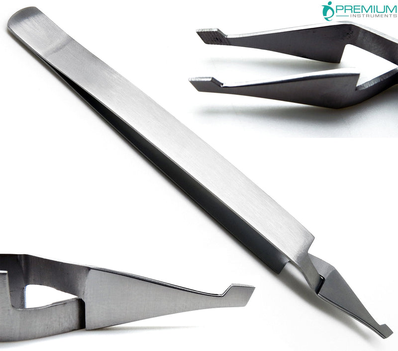 3 Pcs Dental De Bonding Bracket Placement Reverse Action Tweezers Forcep Pliers Orthodontics Instruments