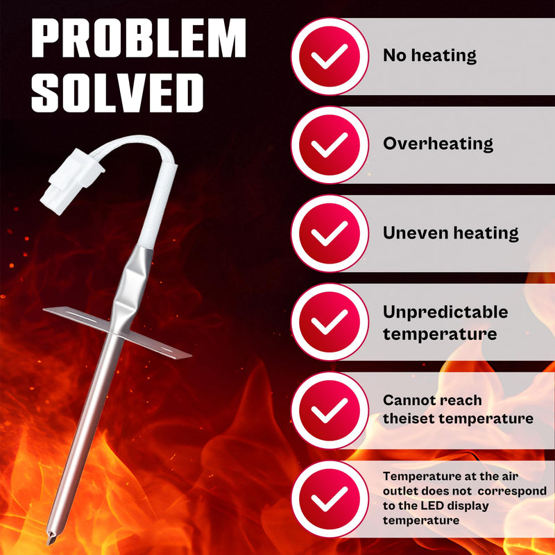 Upgraded EBG61305805 DG32-00002B Range Oven Temperature Sensor Probe, Compatible with Sam.Sung L.G Range Oven, Replaces DG32-00002A PS4240743 PS11732697 6322B62214A by TOMOON