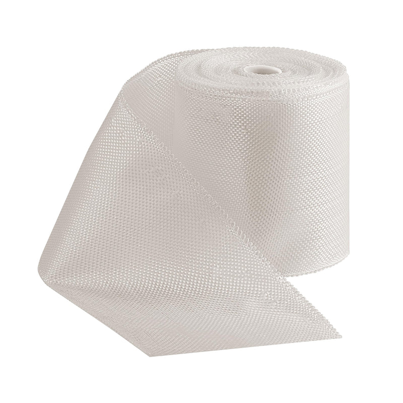 Fiberglass Cloth Tape Non Adhesive Fiberglass Repair Tape Plain Weave Fiberglass Cloth Roll for Joint Repair, Reinforcement, Resin Saturation, Heat-Resistance, Insulation (4 in x 99 FT) 4 Inch x 99 feet