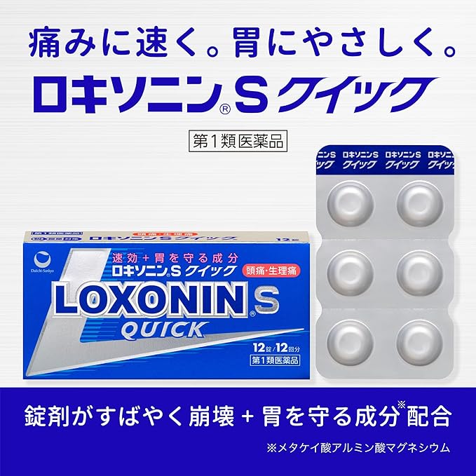 Loxonin S Quick 12 tablets - NewNest Australia