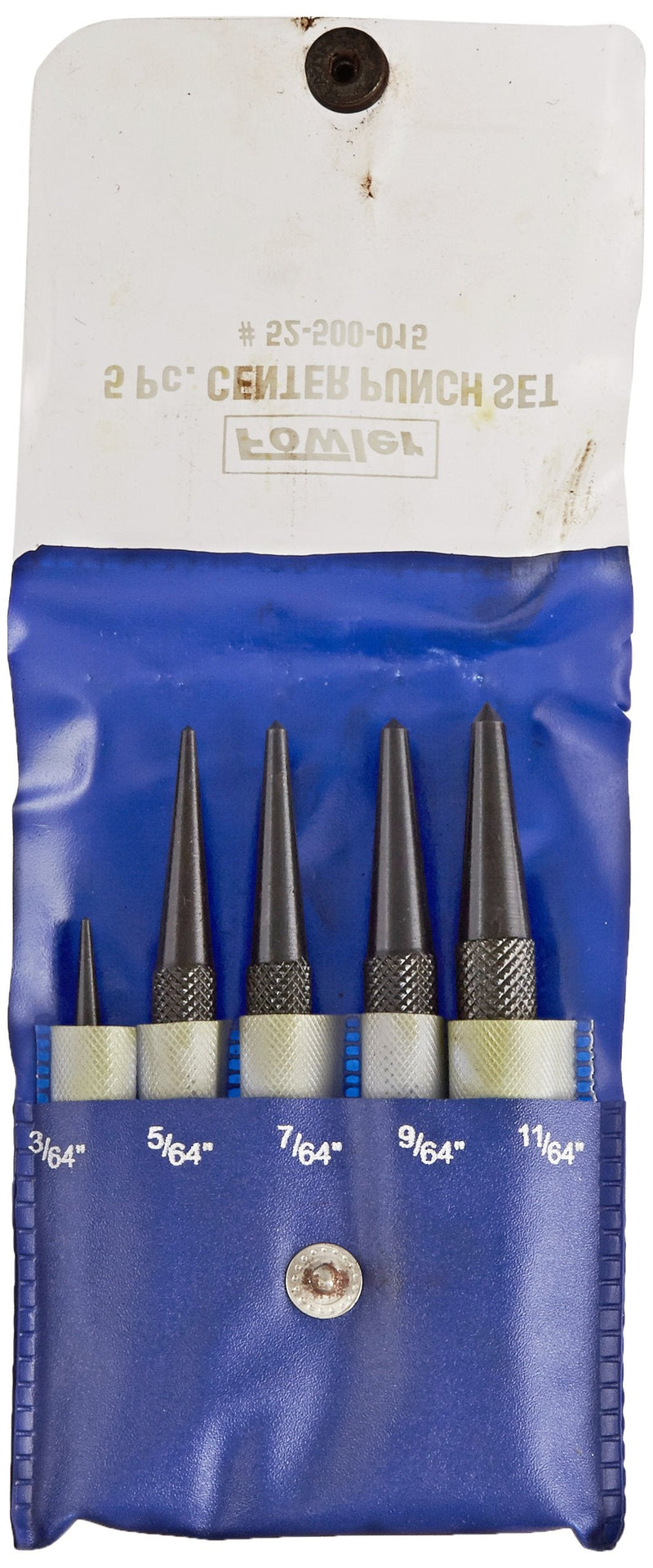 Fowler 52-500-015-0, Center Punch 5 Piece Set