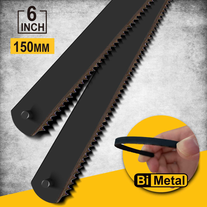 6 in. Mini Hacksaw & mitre Block Set - 150mm Extra Fine Cut Hack Saw with Bi-Metal Blade Mini Hacksaw Set