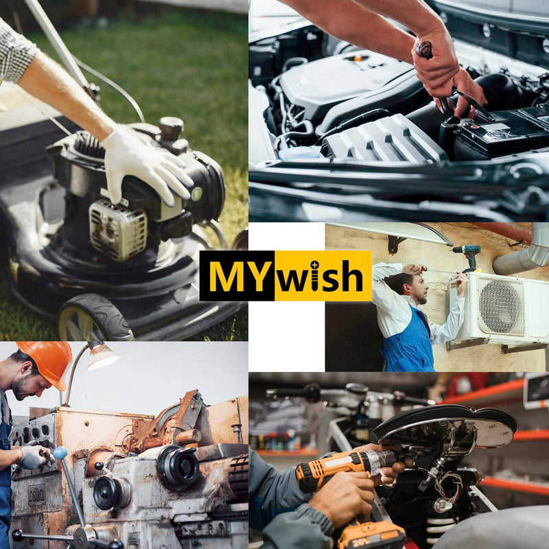 M8 x 35mm (10 Sets) M8x1.25 Bolt Flanged Hex Head Nuts and Bolts, M8 Bolt Flange Hexagon Screws with Nuts and Washers, 304 Stainless Steel 18-8 Metric Bolt Assortment, DIN 6921, by Mywish Silver-M8