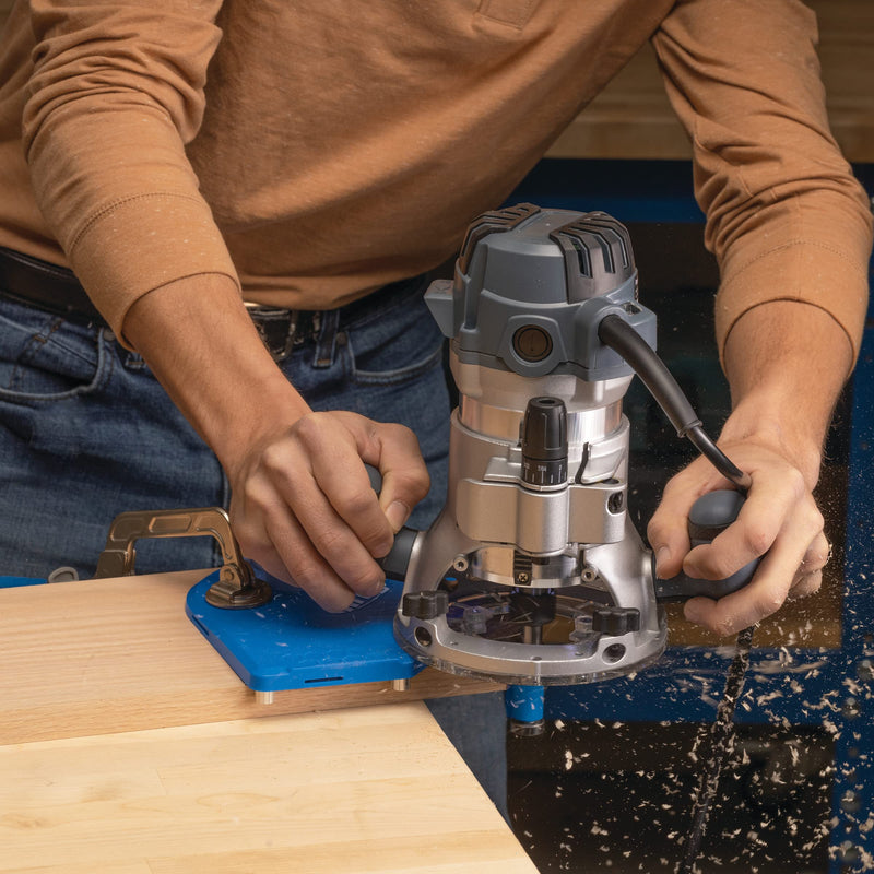 Kreg PRS1000 Corner Routing Guide Set - Corner Routing Guide - Use with Any Trim or Handheld Router, or Router Table Woodworking Tool - Holiday Home Improvement Gifts for Him