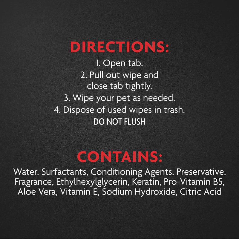 Furminator DeShedding Grooming Wipes for Cats Refresh and Deodorize Coat Without Bathing, 50 Count - PawsPlanet Australia