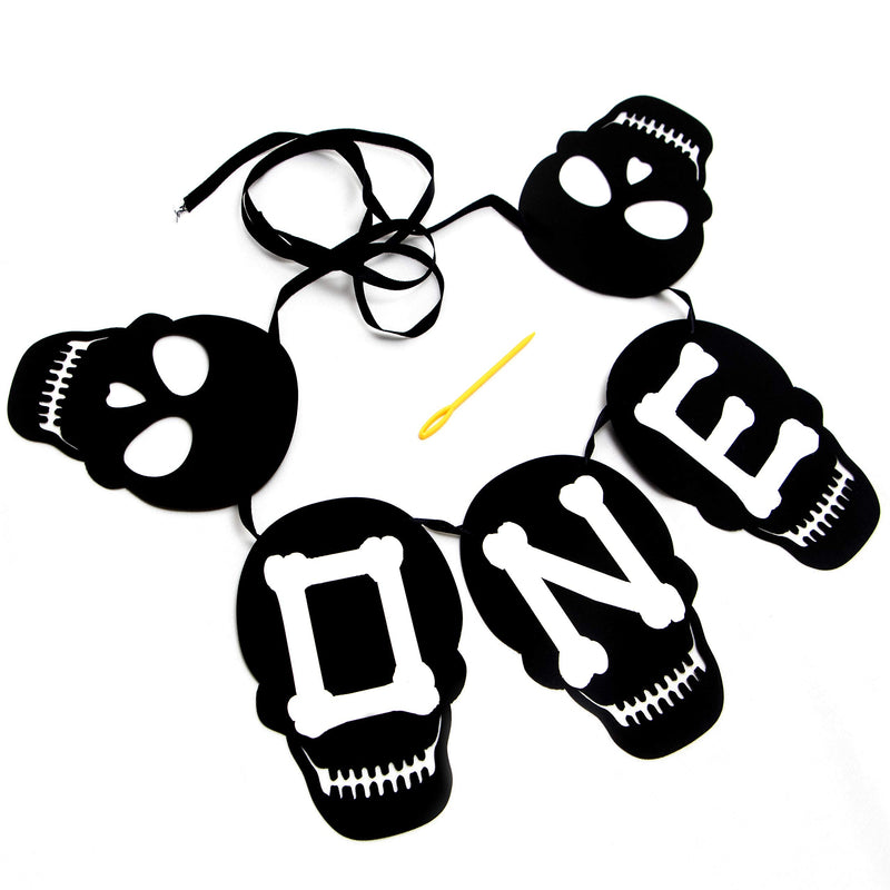 Seyal® Black Skull One Banner