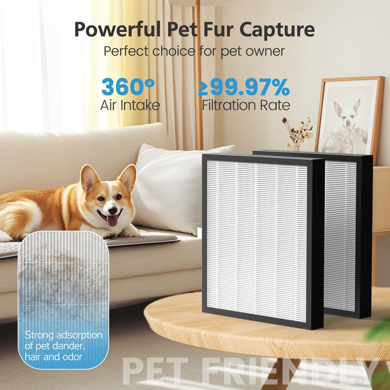 KJ217 Filter Replacement For MOOKA KJ217 Smart Large Air Purifier