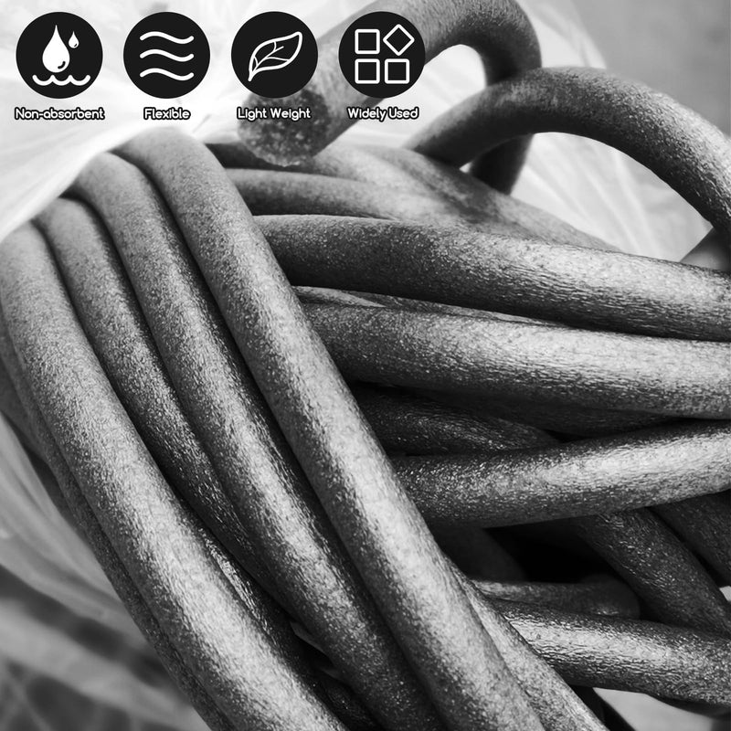 Foam Backer Rod for Gaps Concrete Crack Filler Joints Foam Gap Filler Caulk Saver Backing Rod Filler Rope Concrete Joint Filler (1/2 Inch x 100 Feet) 1/2 Inch x 100 Feet