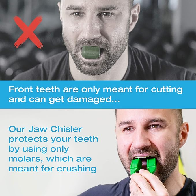 Joe Line Exerciser by Tilcare - Face Slim Carving Jaw Line - Jaw Exerciser for Men and Women - Elite Level 32kg - NewNest Australia
