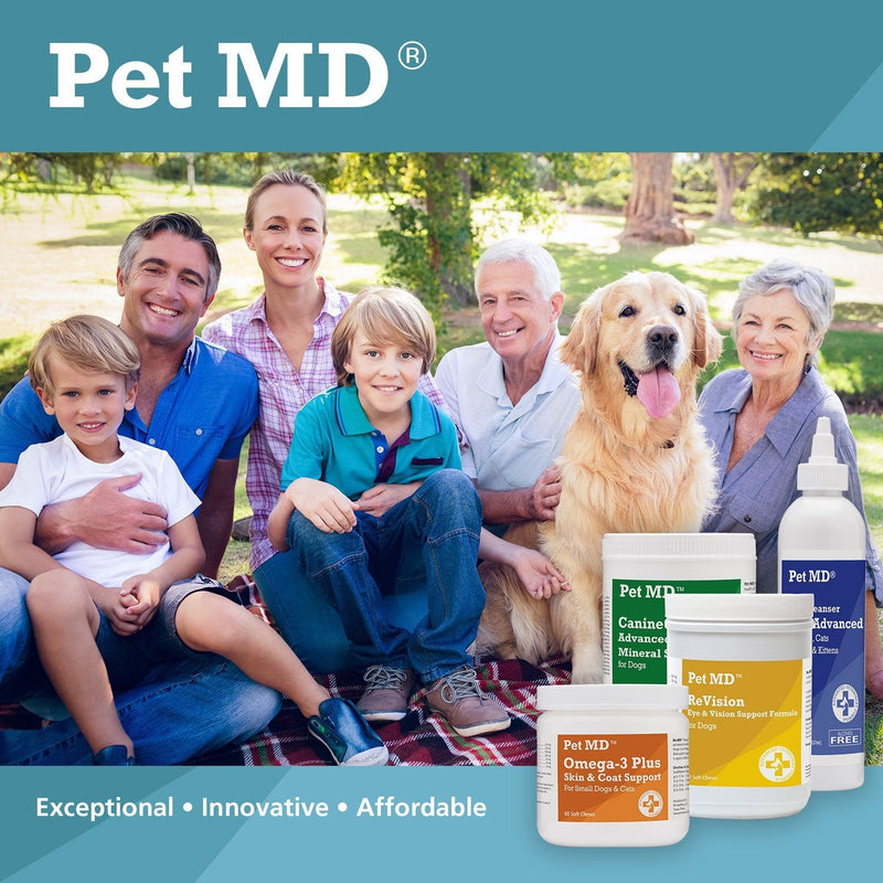 [Australia] - Pet MD Benzoyl Peroxide Medicated Shampoo for Dogs and Cats, Effective for Seborhhea, Dandruff, Mange, Itch Relief, Acne and Folliculitis, Citrus Scent, 12 oz. 